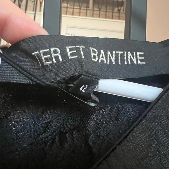 NWT Ter Et Bantine Black Cocktail Dress - Picture 5 of 6
